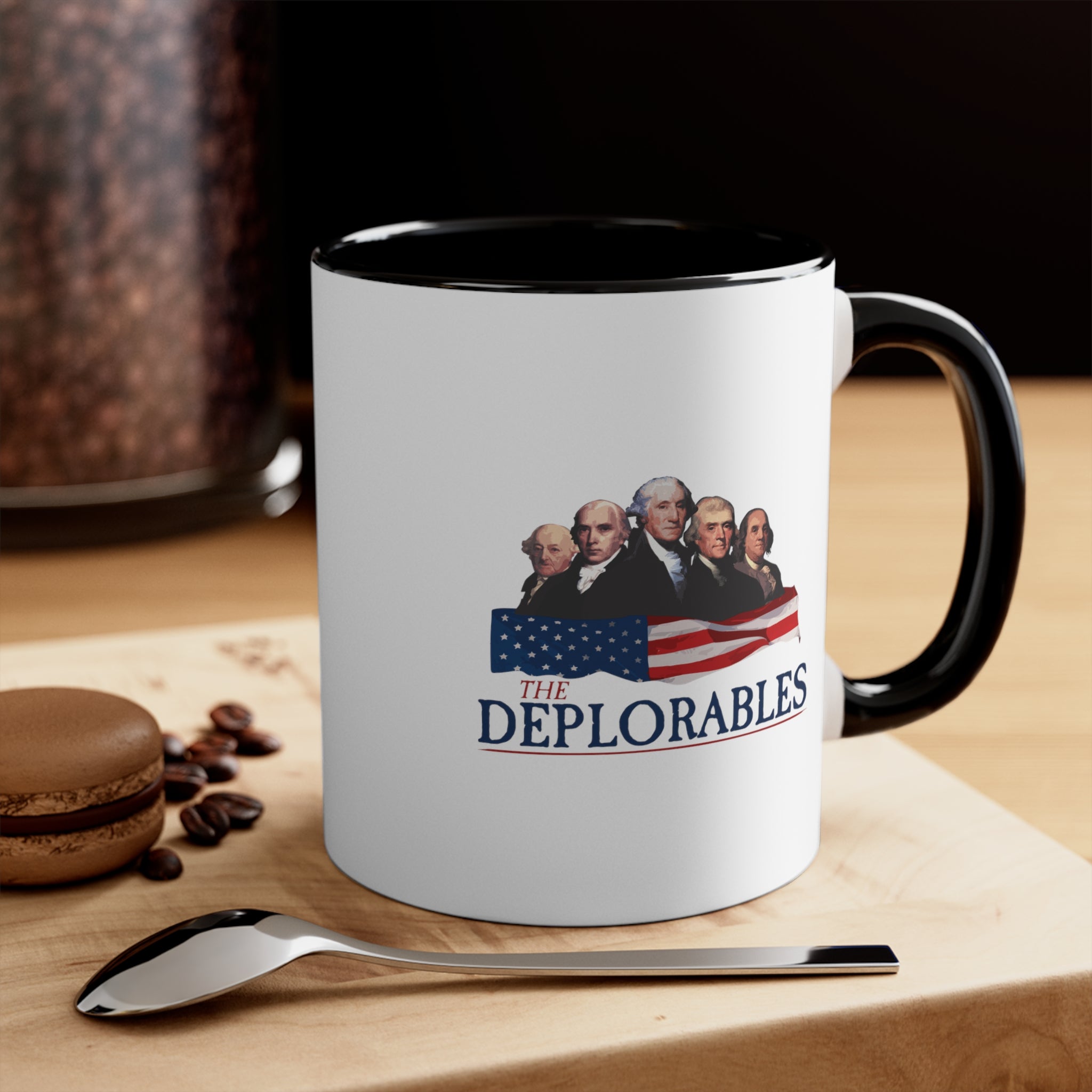 Deplorable Founding Fathers Mug (2 sizes, 2 colors) - PatriotDepot.com