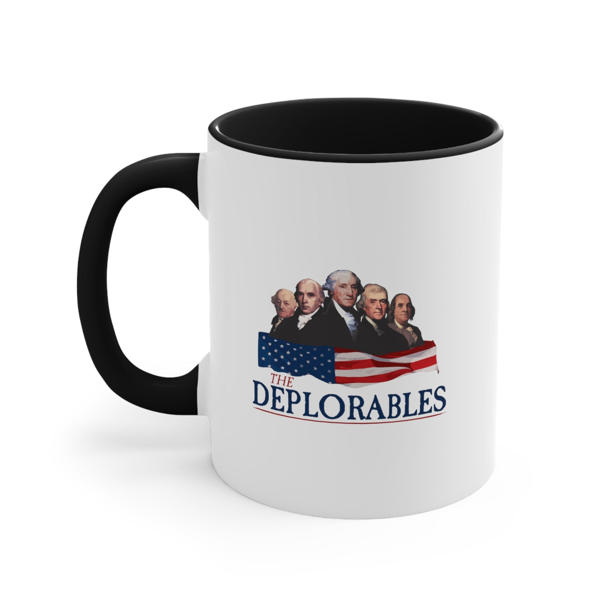 Deplorable Founding Fathers Mug (2 sizes, 2 colors) - PatriotDepot.com