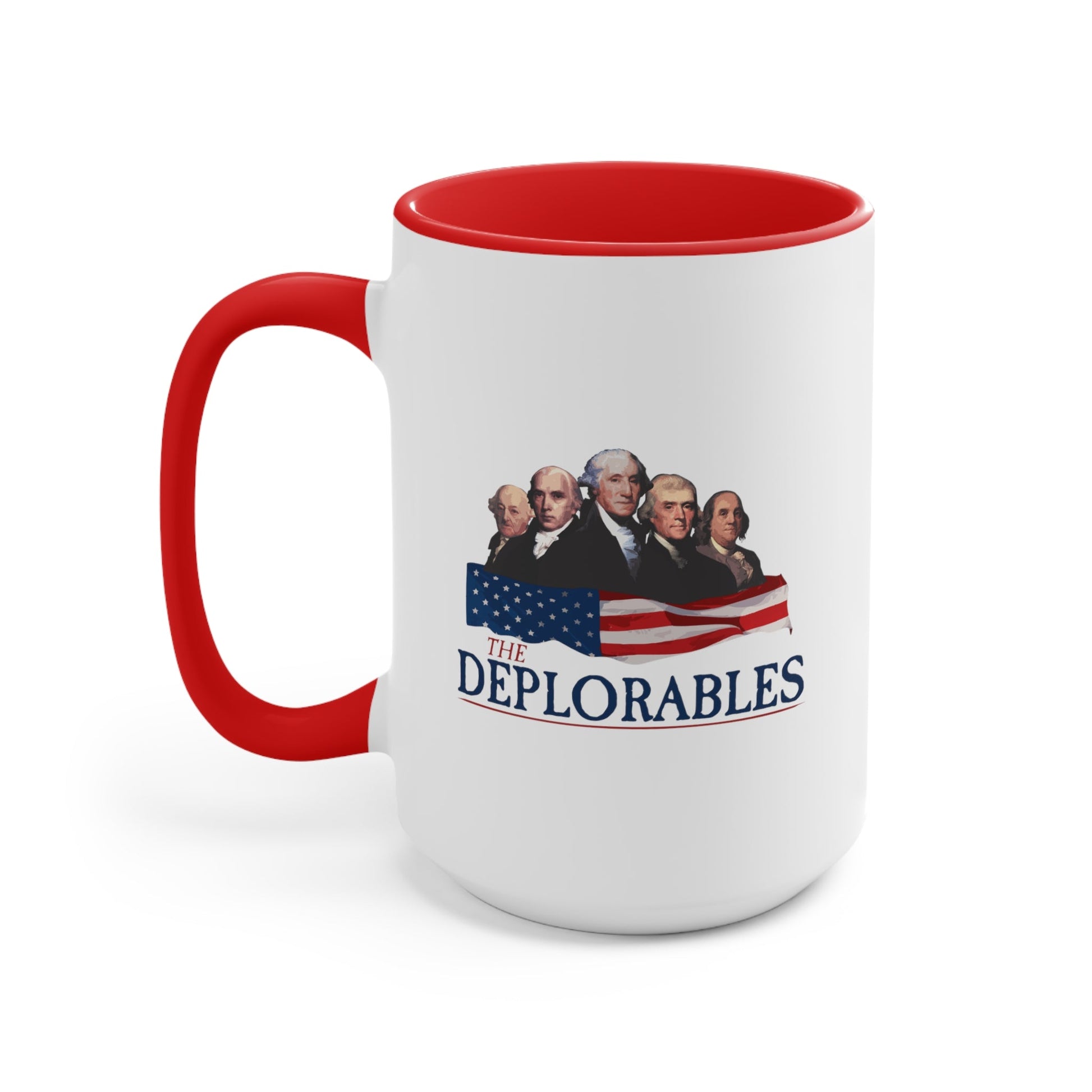 Deplorable Founding Fathers Mug (2 sizes, 2 colors) - PatriotDepot.com