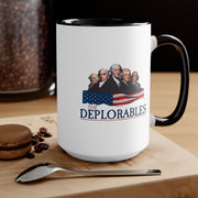 Deplorable Founding Fathers Mug (2 sizes, 2 colors) - PatriotDepot.com