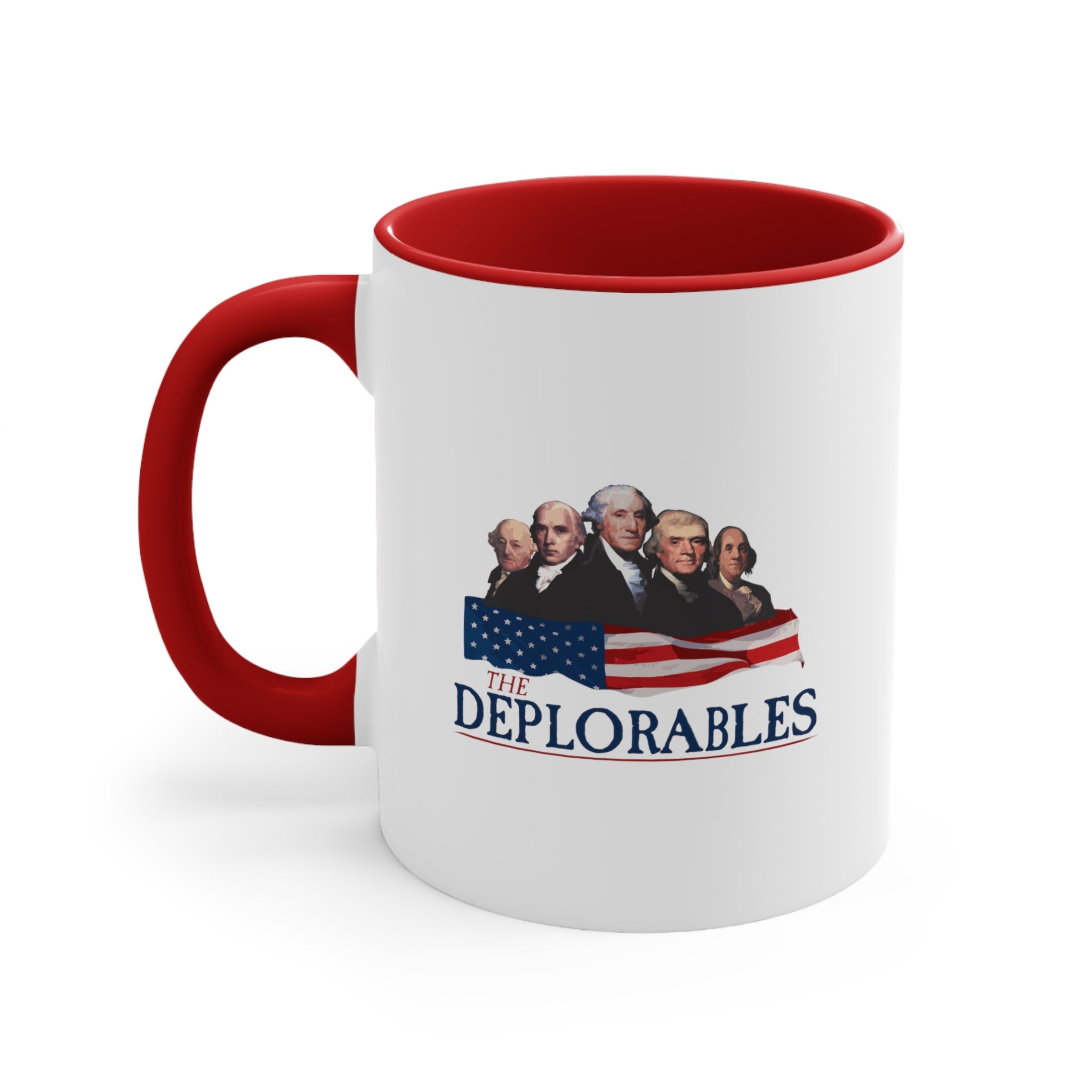 Deplorable Founding Fathers Mug (2 sizes, 2 colors) - PatriotDepot.com