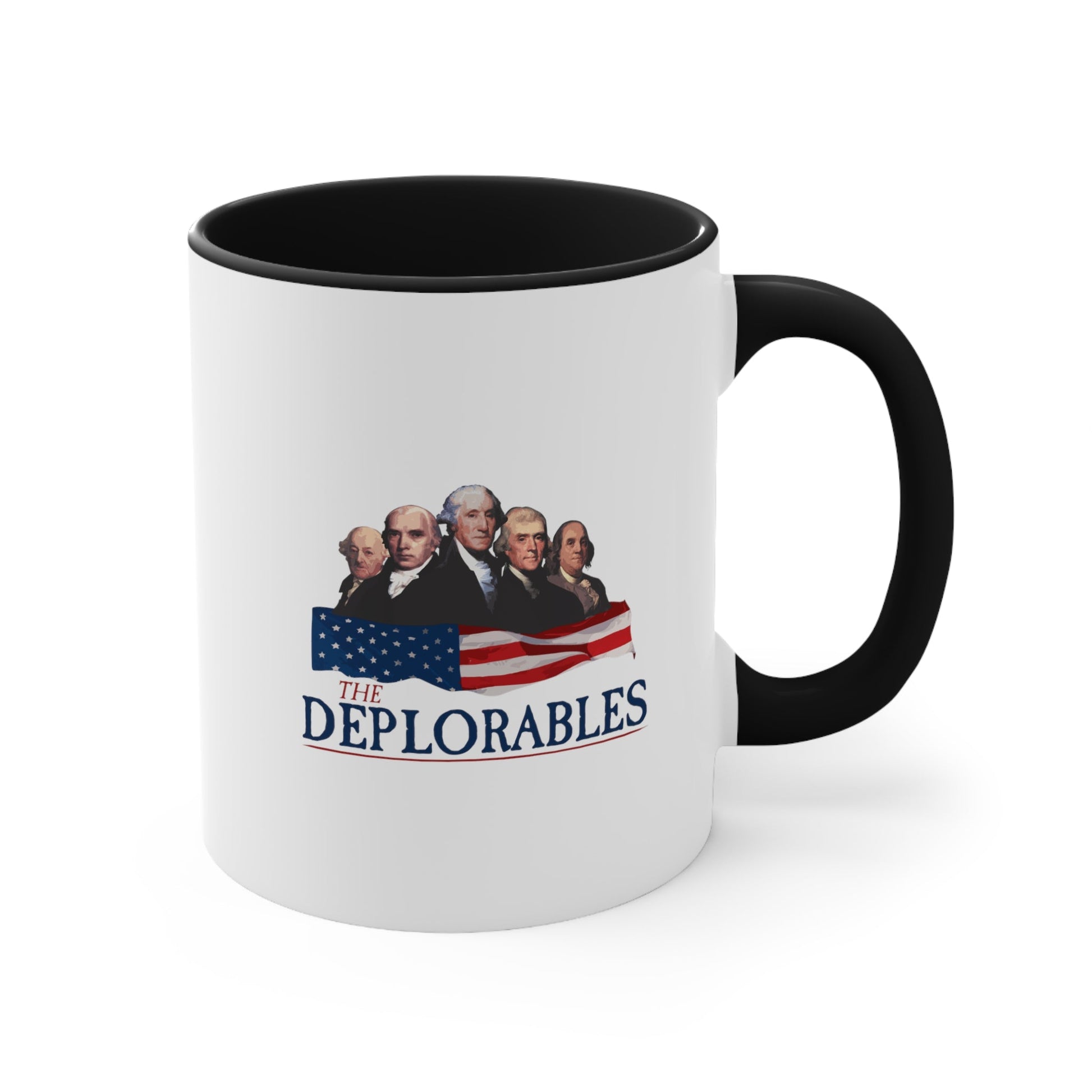 Deplorable Founding Fathers Mug (2 sizes, 2 colors) - PatriotDepot.com