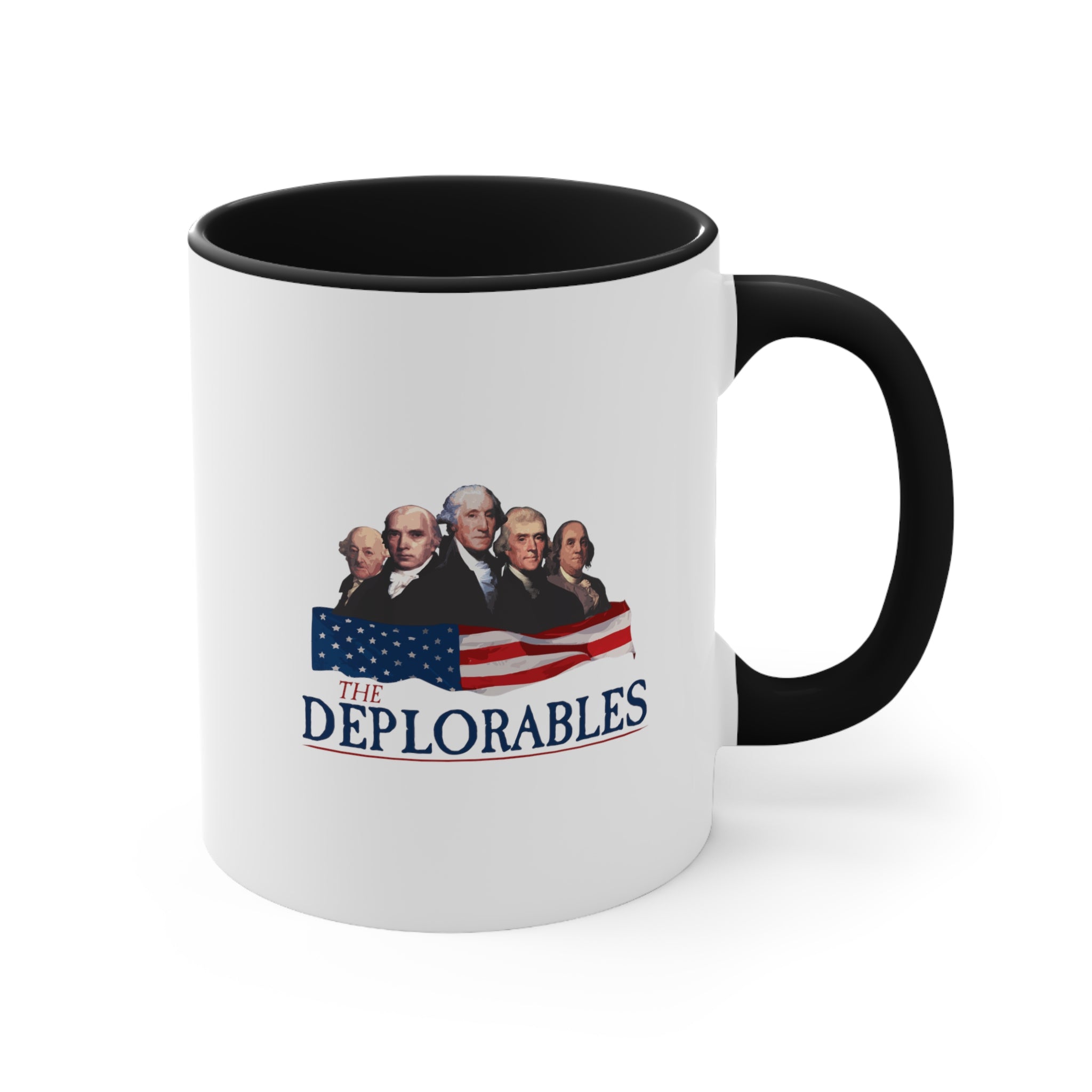 Deplorable Founding Fathers Mug (2 sizes, 2 colors) - PatriotDepot.com