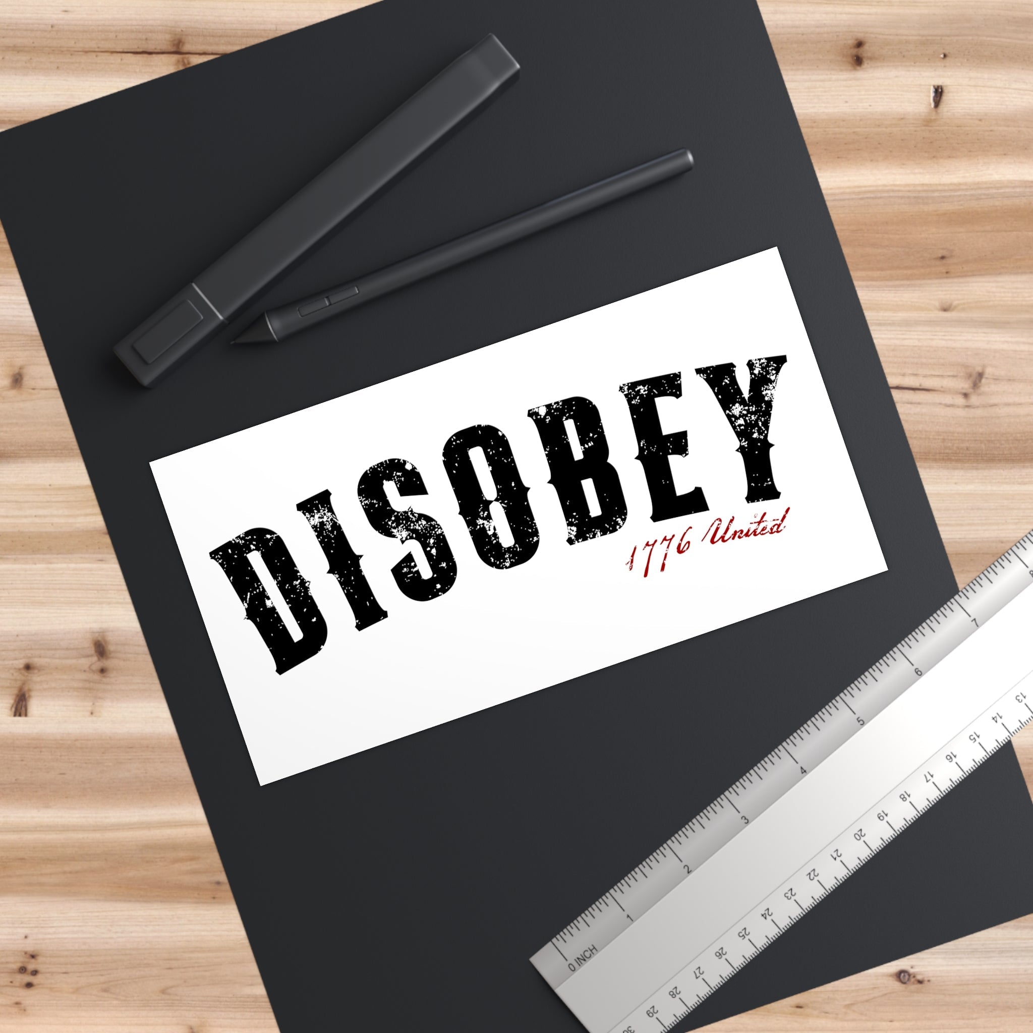 Disobey Bumper Sticker - PatriotDepot.com
