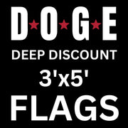 DOGE Deep Discount Flags - PatriotDepot.com
