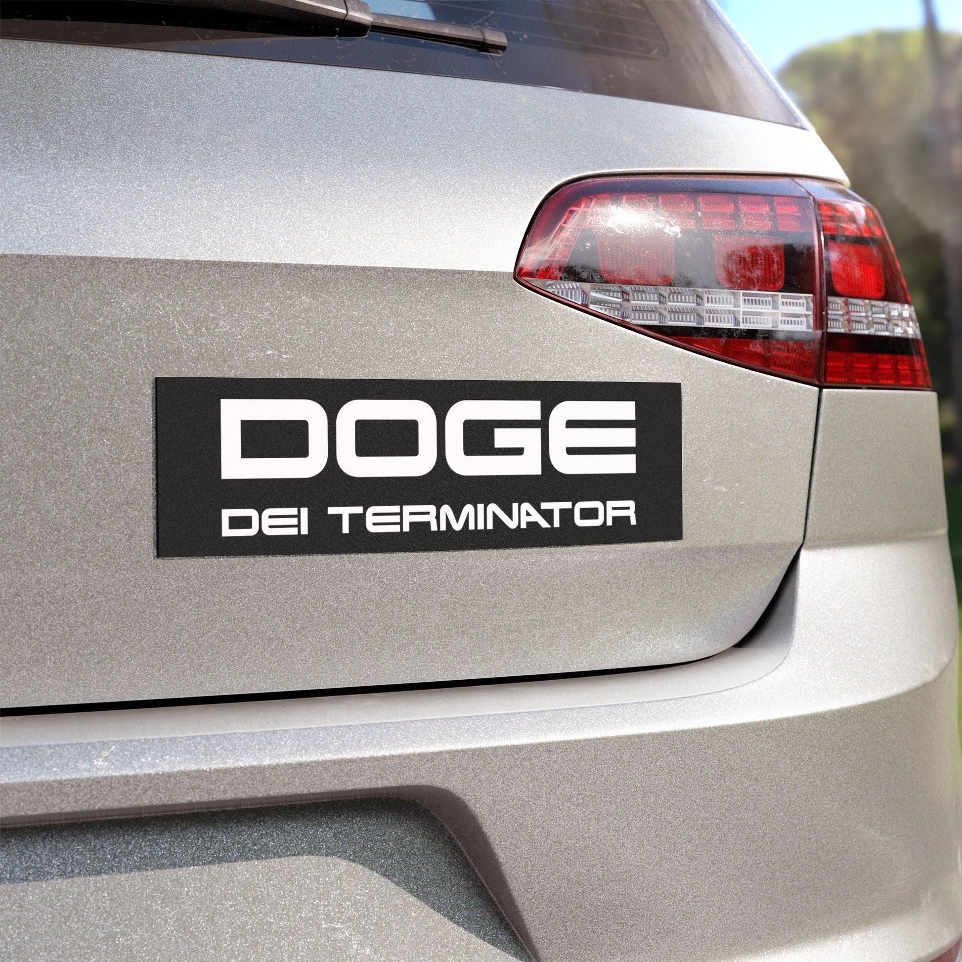 D.O.G.E. DEI Terminator Car Magnet - PatriotDepot.com