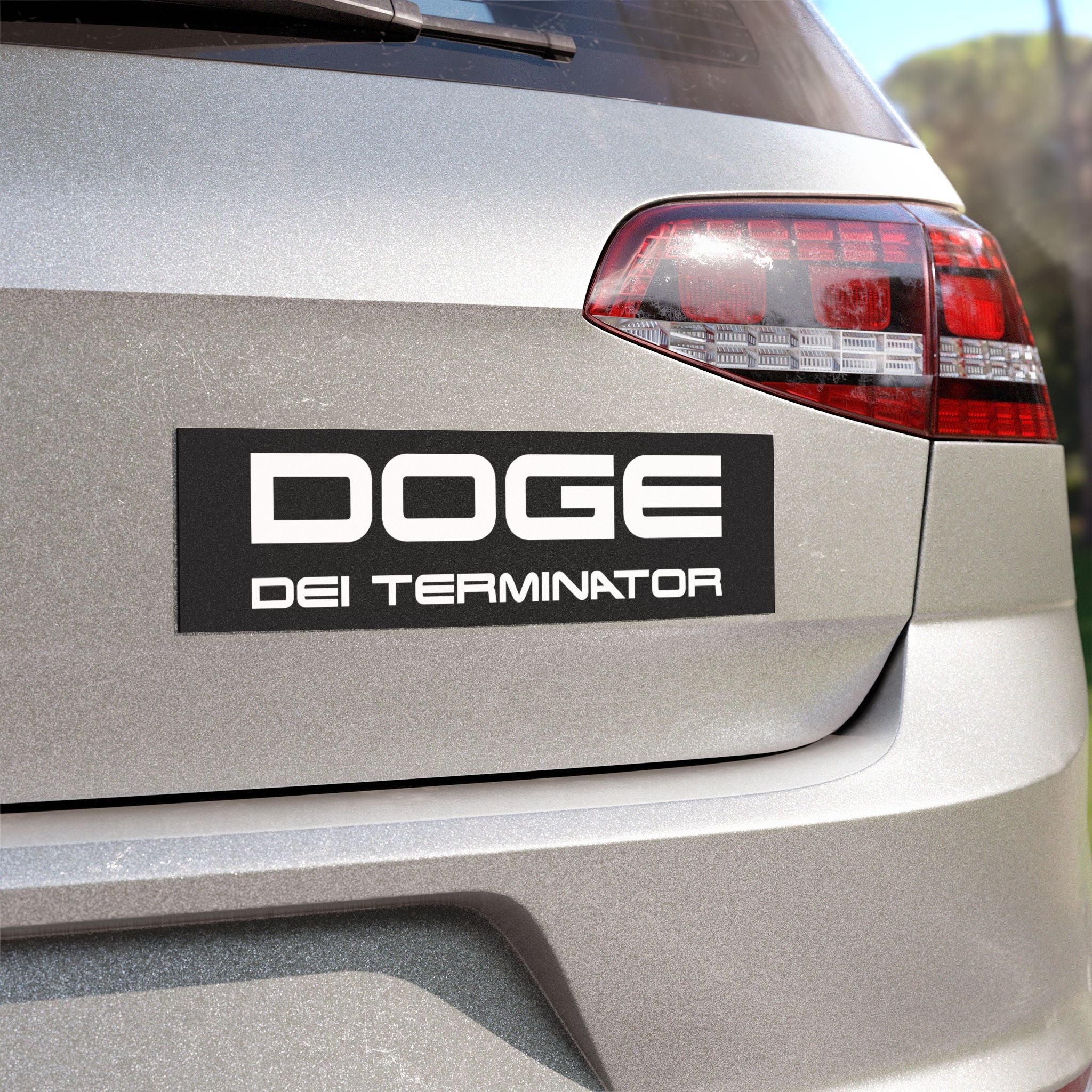 D.O.G.E. DEI Terminator Car Magnet - PatriotDepot.com