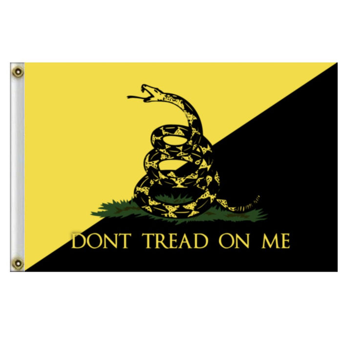 Don't Tread on Me (Two-Tone) 3'x5' Flag