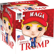 Donald Trump 100 Piece Jigsaw Puzzle - PatriotDepot.com