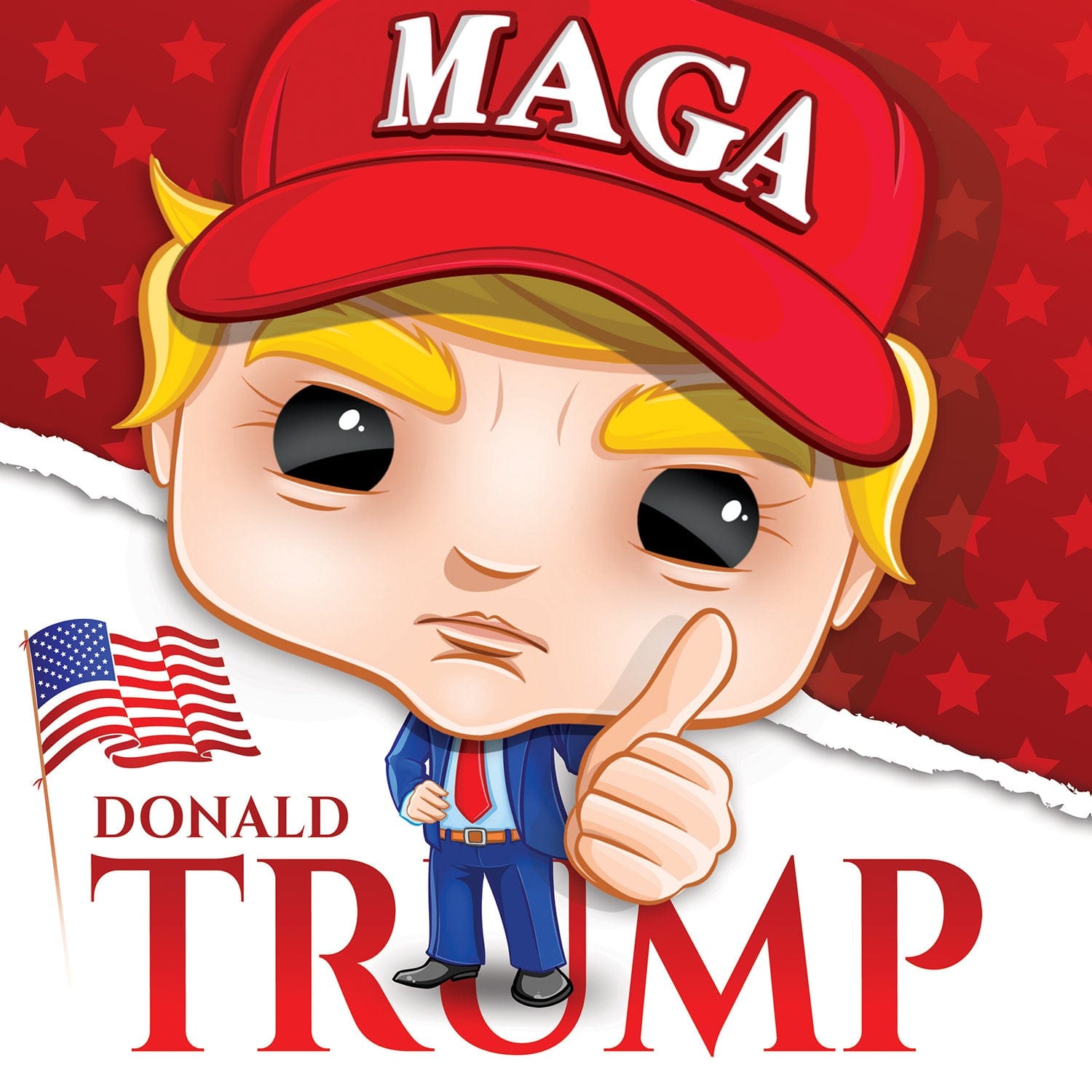 Donald Trump 100 Piece Jigsaw Puzzle - PatriotDepot.com