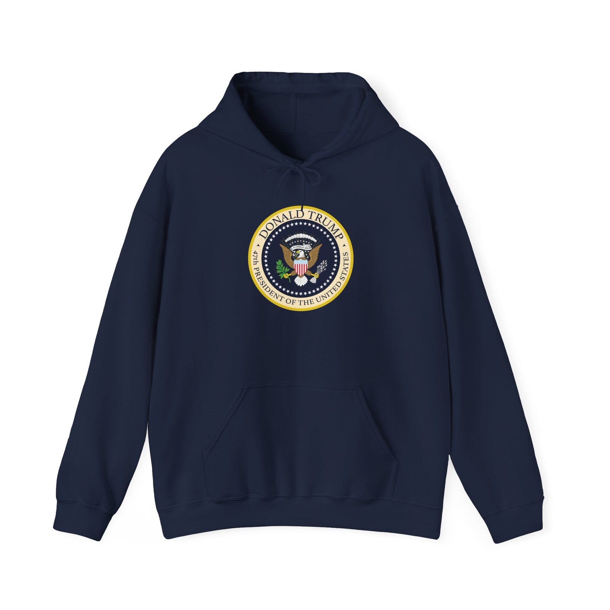 Donald Trump 47th President of the United States Hoodie - PatriotDepot.com