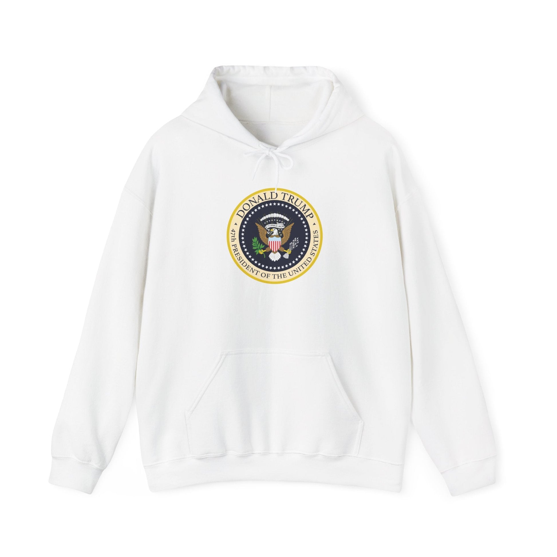 Donald Trump 47th President of the United States Hoodie - PatriotDepot.com