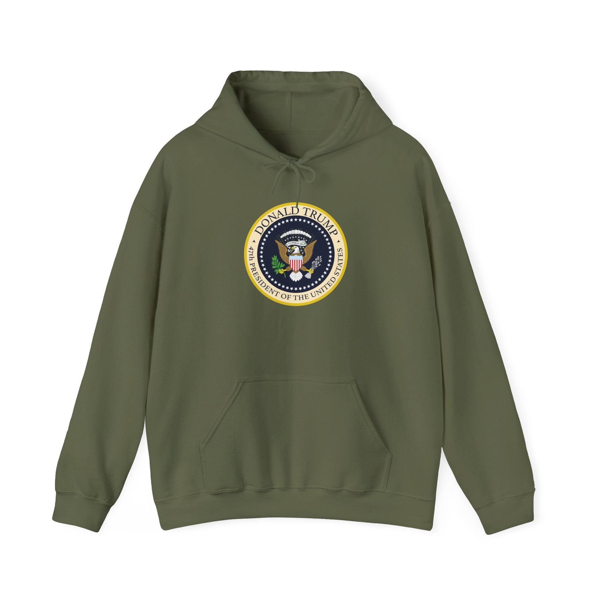 Donald Trump 47th President of the United States Hoodie - PatriotDepot.com