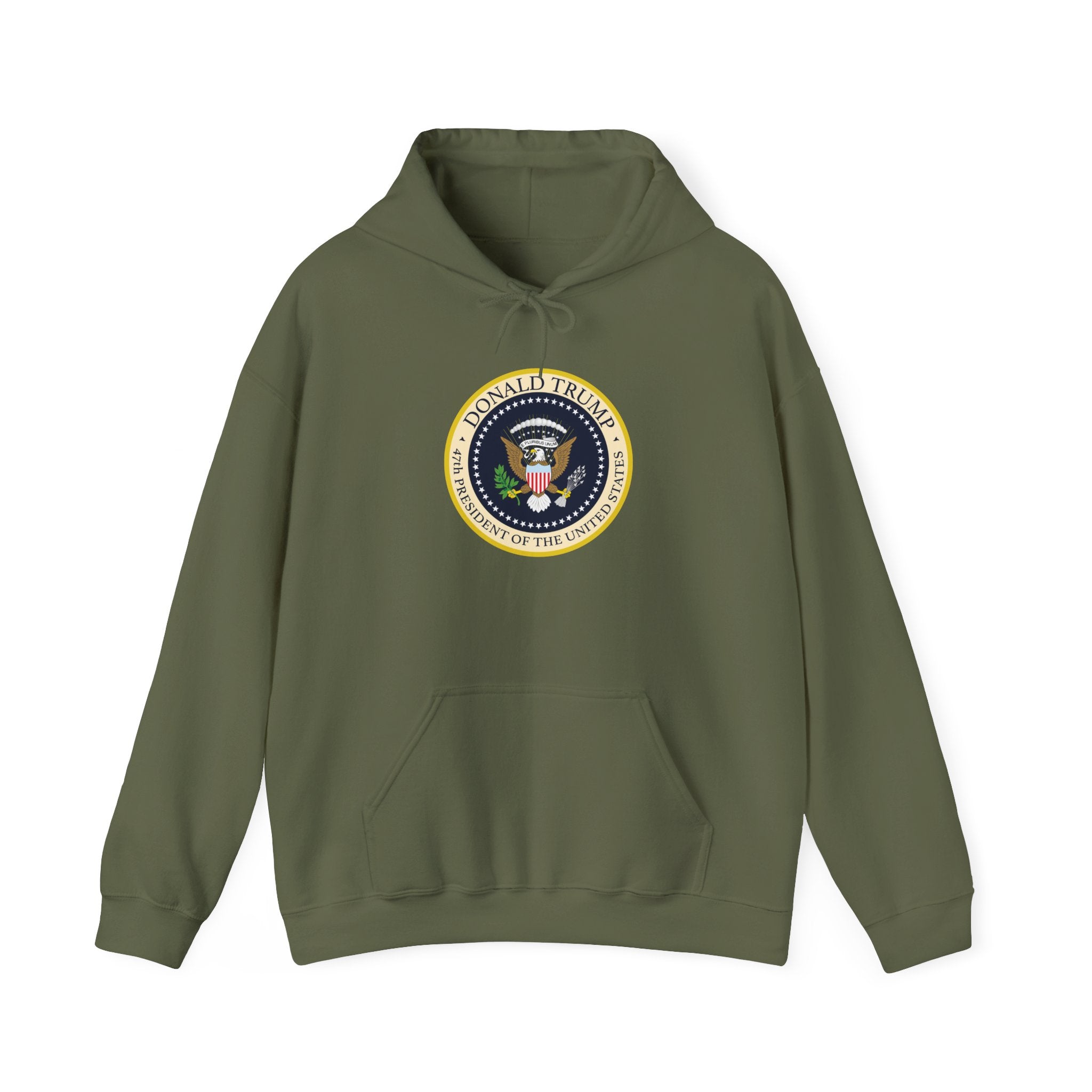 Donald Trump 47th President of the United States Hoodie - PatriotDepot.com