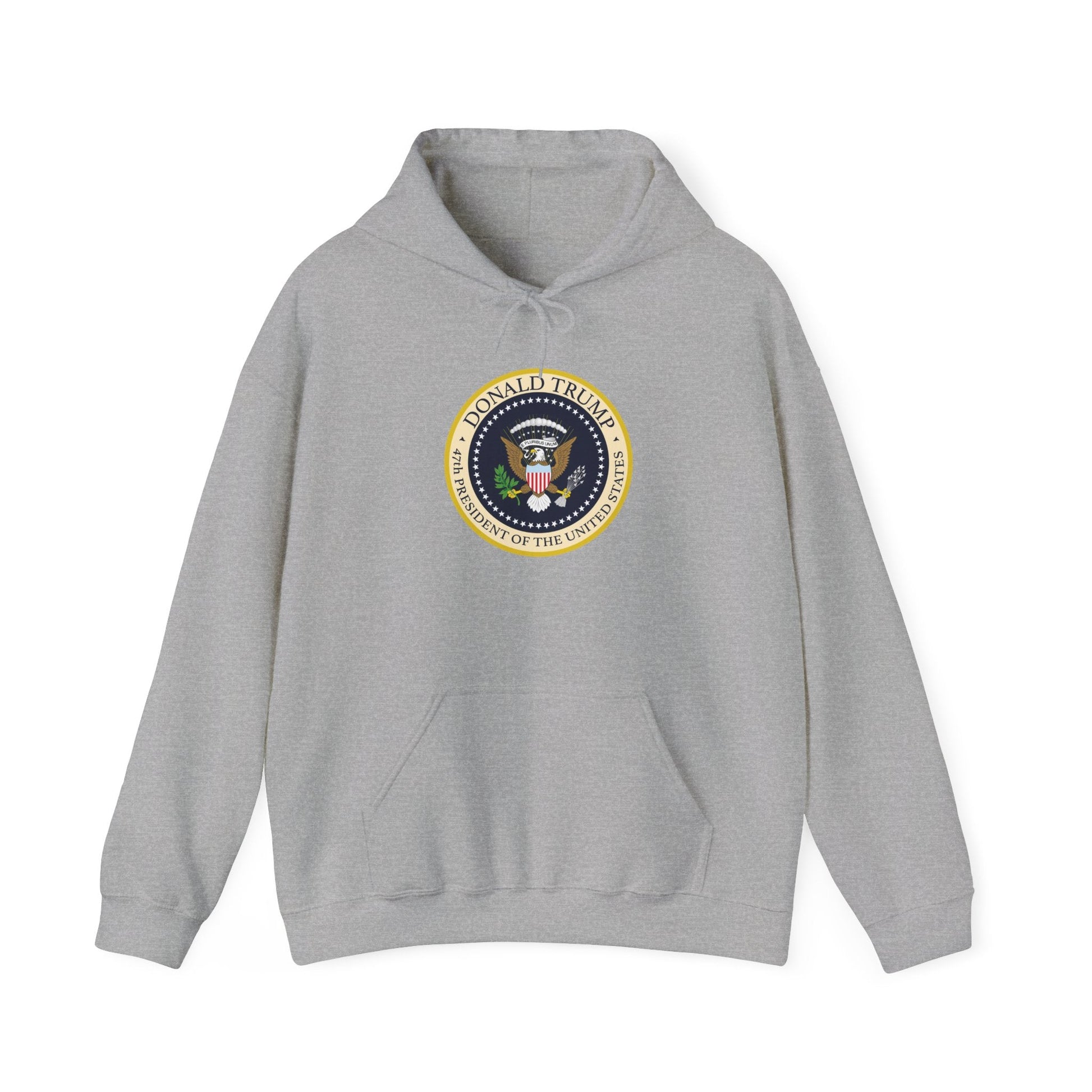 Donald Trump 47th President of the United States Hoodie - PatriotDepot.com