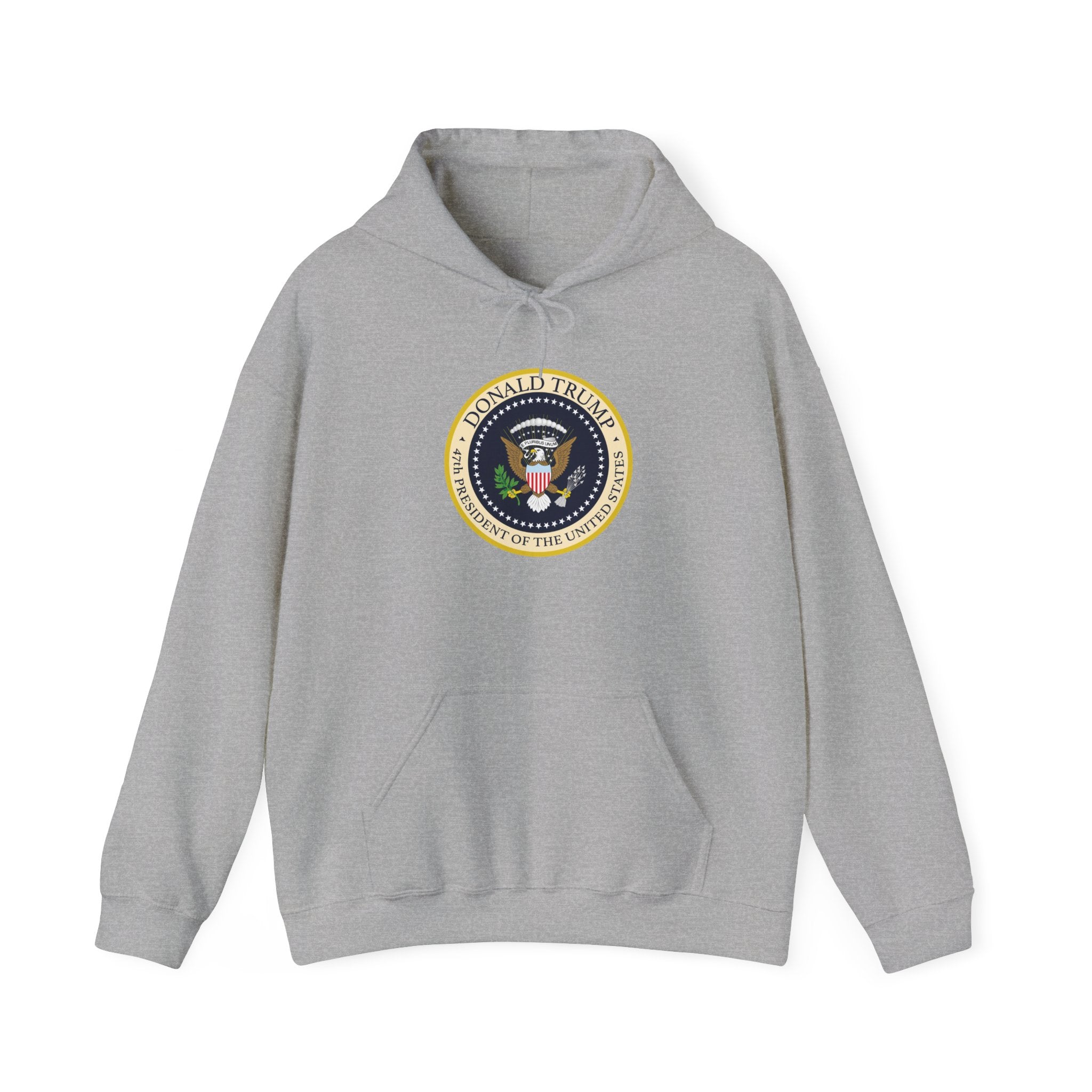 Donald Trump 47th President of the United States Hoodie - PatriotDepot.com