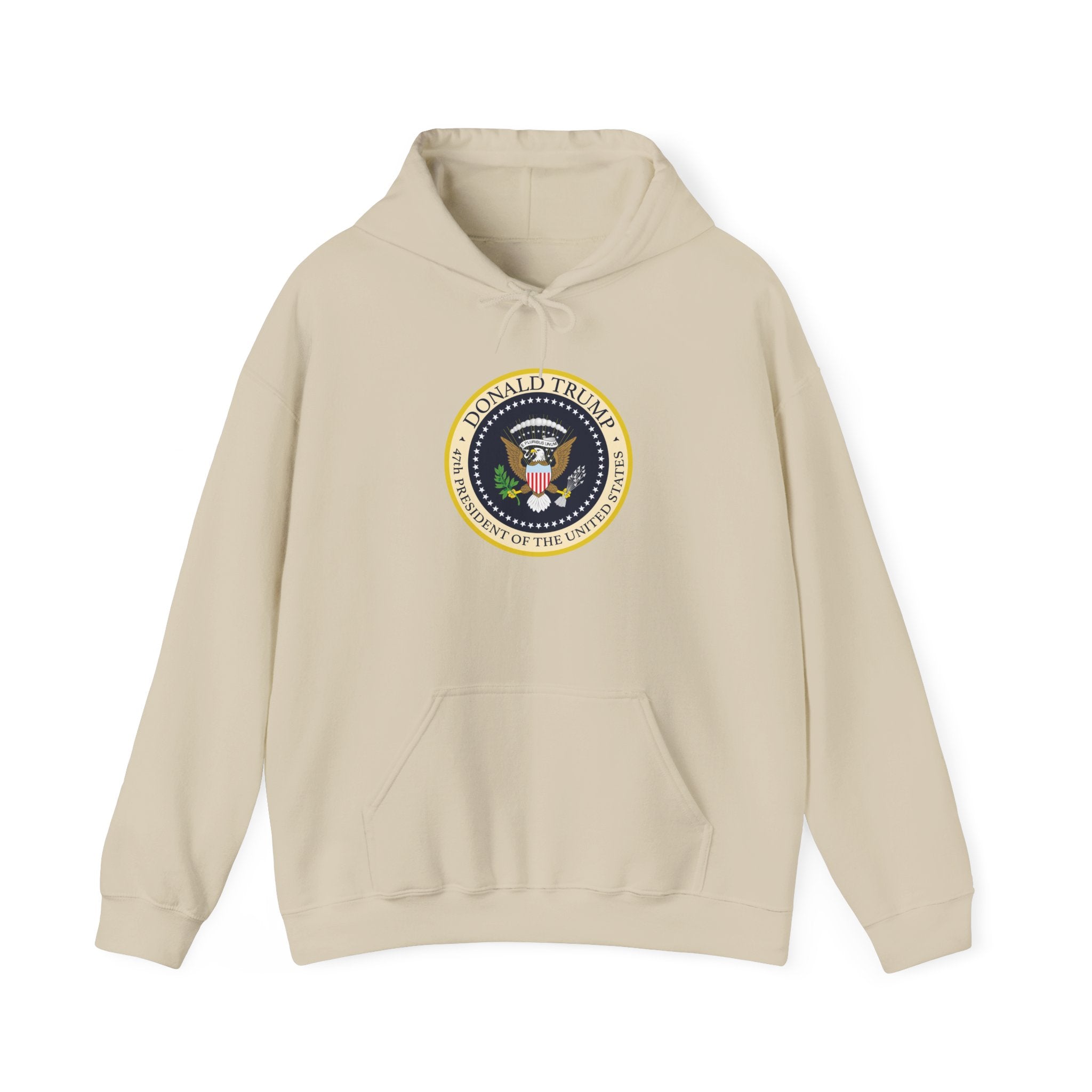 Donald Trump 47th President of the United States Hoodie - PatriotDepot.com