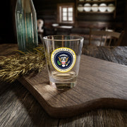 Donald Trump 47th President of the United States Shot Glass - PatriotDepot.com