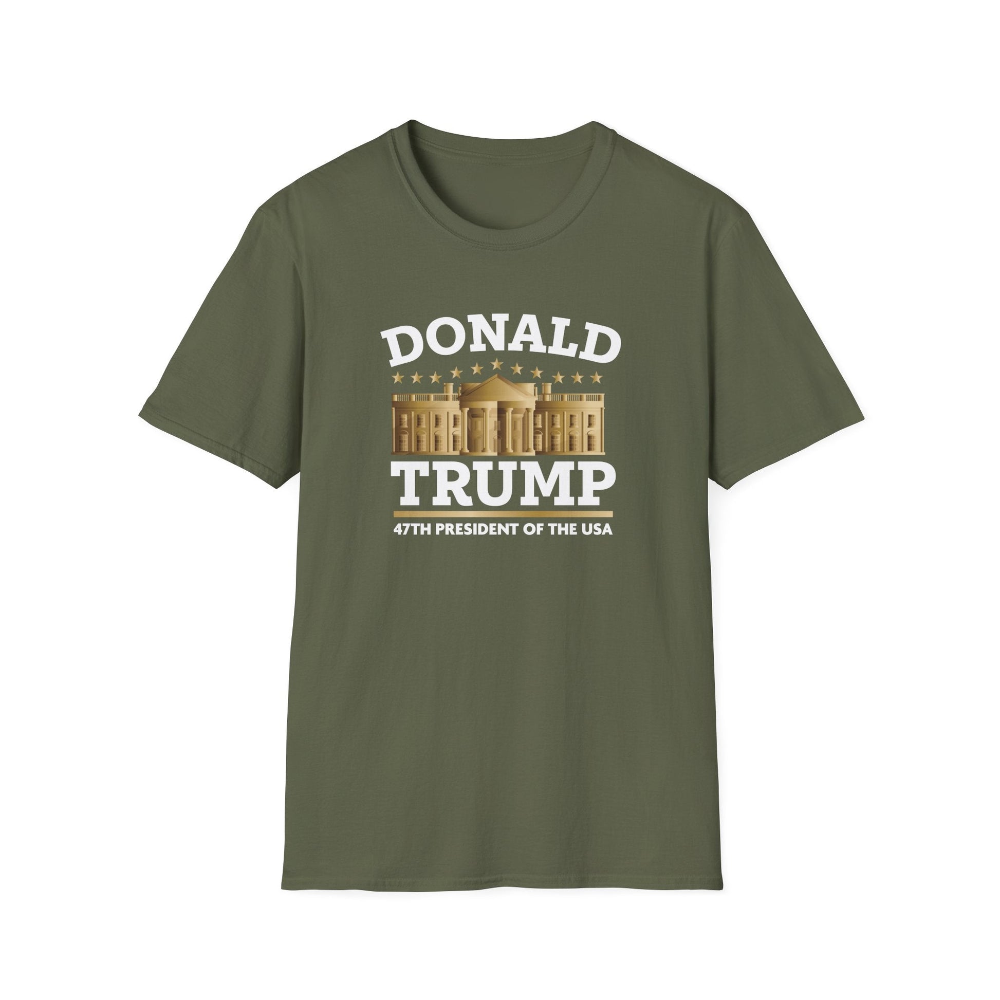 Donald Trump 47th President of the USA T-Shirt - PatriotDepot.com