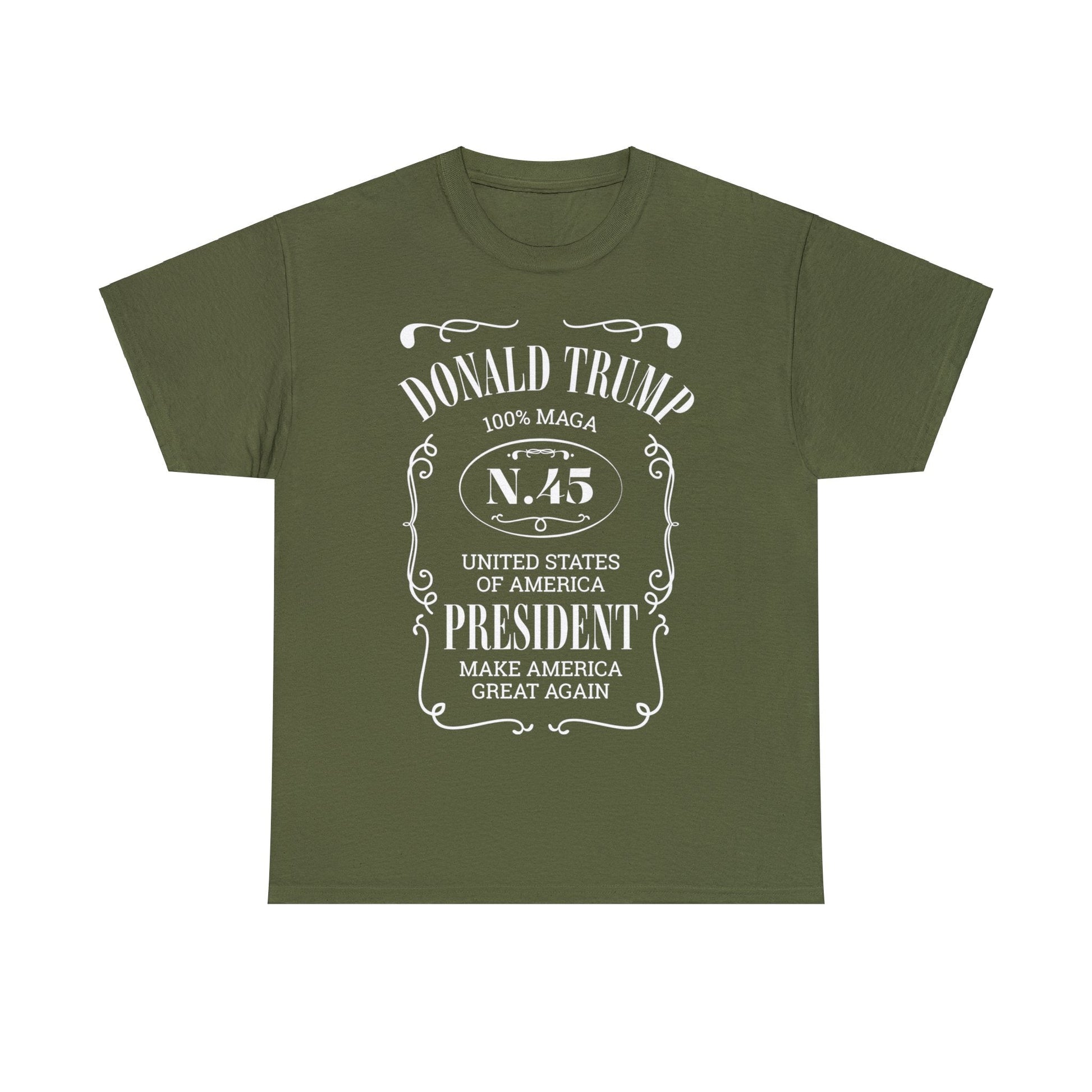 Donald Trump N.45 MAGA Unisex T-Shirt - PatriotDepot.com