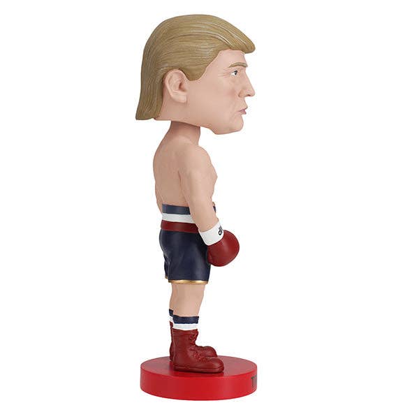 Donald Trump “Never Surrender” Boxer Collectible Bobblehead - PatriotDepot.com