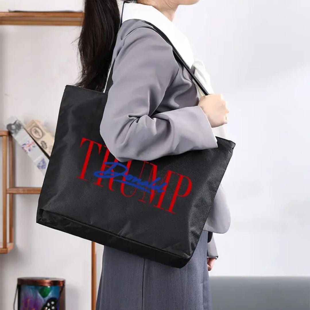 Donald Trump Signature Large Tote Bag - PatriotDepot.com