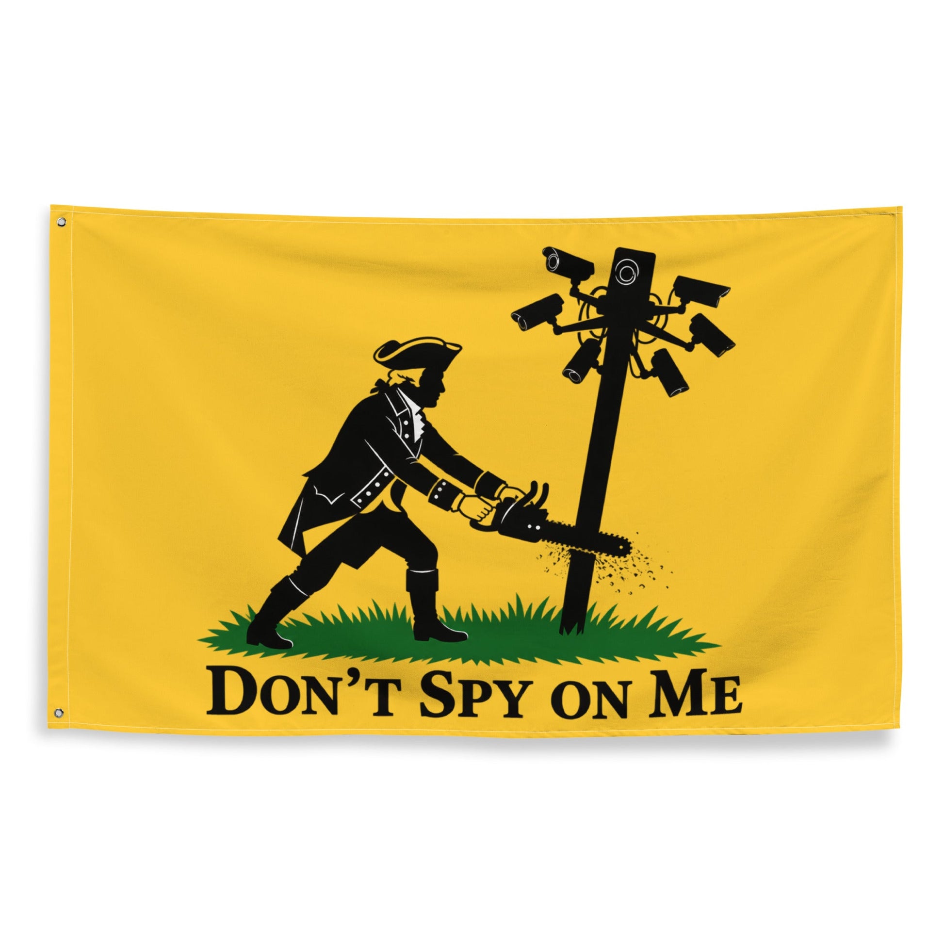 Don't Spy On Me 3'x5' Custom Flag - PatriotDepot.com