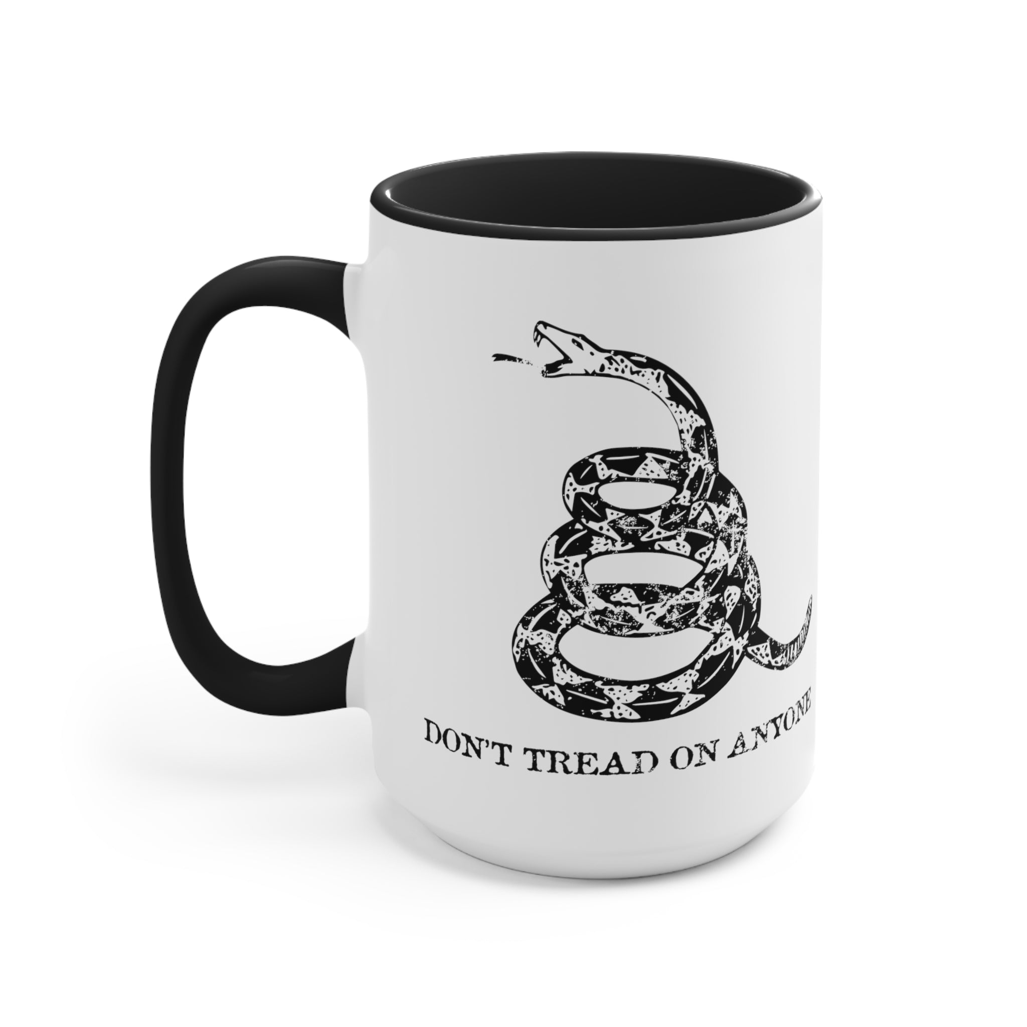 Don't Tread On Anyone Mug (2 Sizes, 3 Colors) - PatriotDepot.com