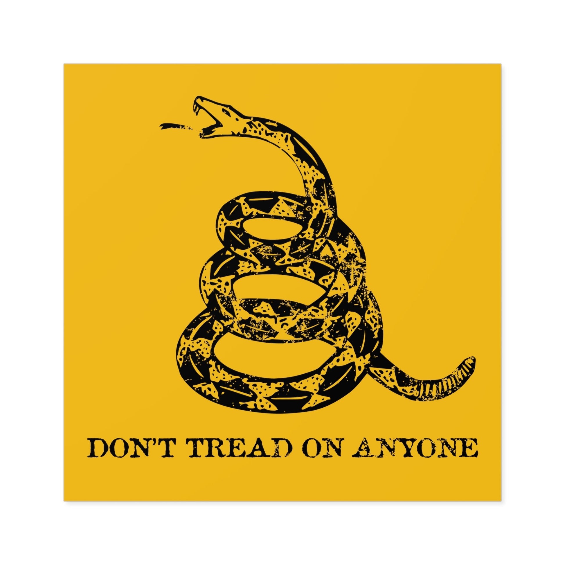 Don't Tread On Anyone Sticker (Indoor\Outdoor) - PatriotDepot.com