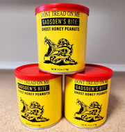 Don't Tread on Me Gadsdens Bite Ghost Honey Peanuts - PatriotDepot.com
