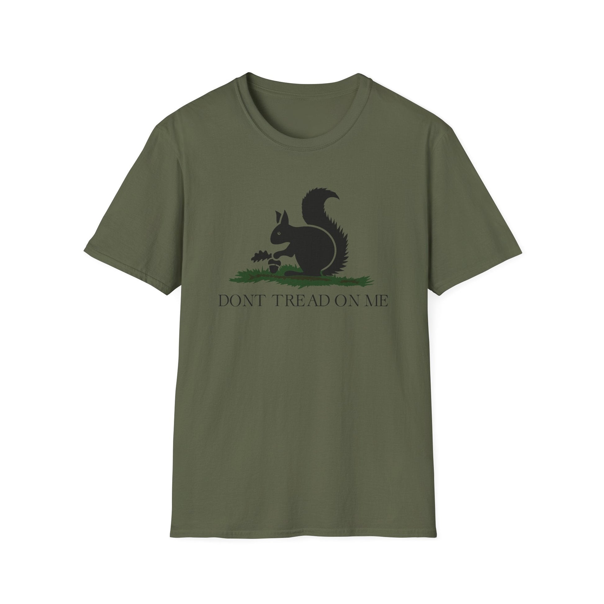 Don't Tread on Me T-Shirt (Squirrel Edition) - PatriotDepot.com