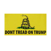 Don't Tread on Trump Gadsden Bumper Sticker - PatriotDepot.com