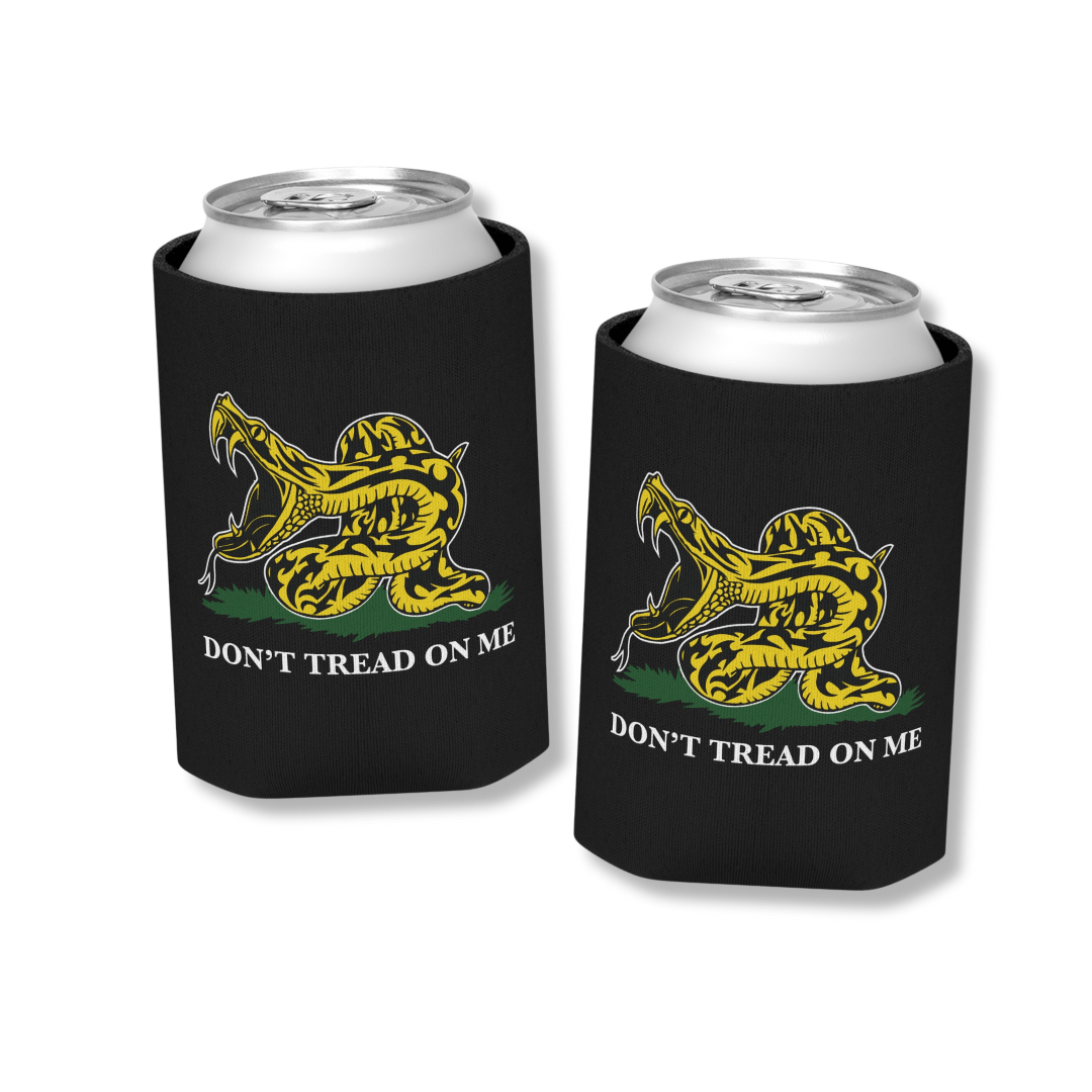 D.T.O.M. Gadsden Snake Can Cooler (Exclusive) - PatriotDepot.com