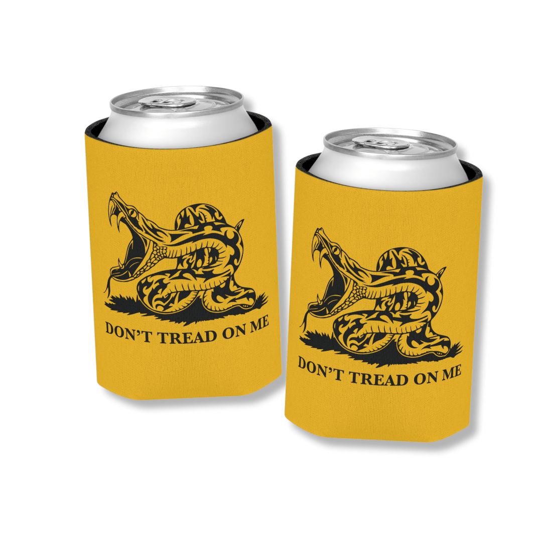D.T.O.M. Gadsden Snake Can Cooler (Exclusive) - PatriotDepot.com
