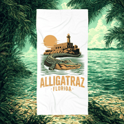 Exclusive: Alligatraz Florida Beach Towel - PatriotDepot.com