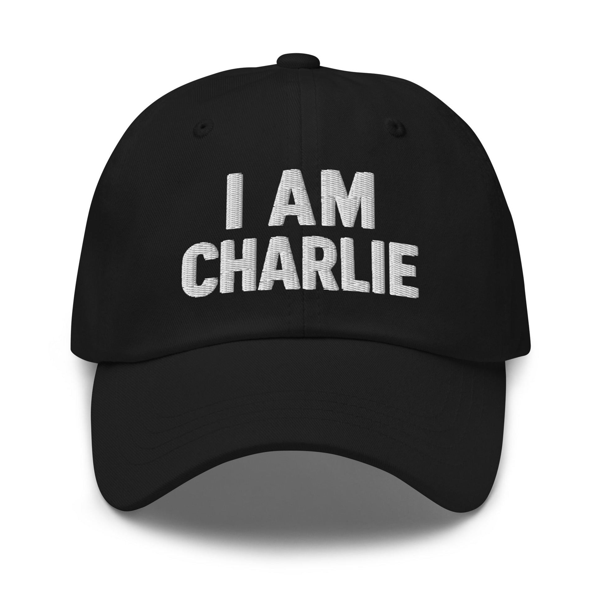 Exclusive: I Am Charlie | Sept. 10, 2025 | Custom Embroidered Hat - PatriotDepot.com