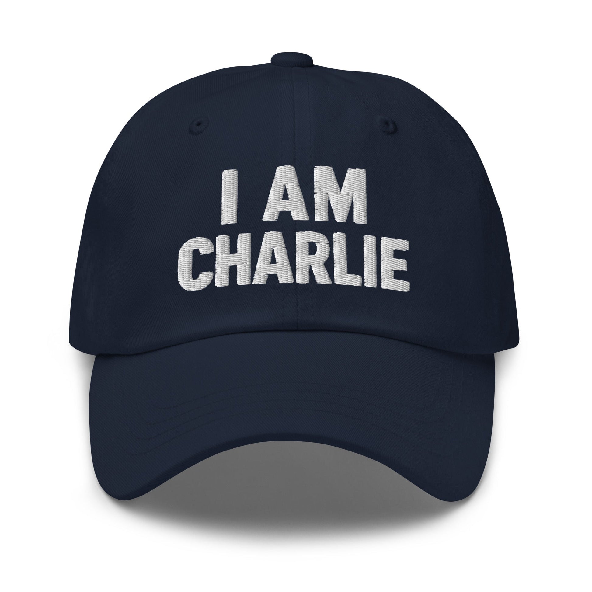 Exclusive: I Am Charlie | Sept. 10, 2025 | Custom Embroidered Hat - PatriotDepot.com