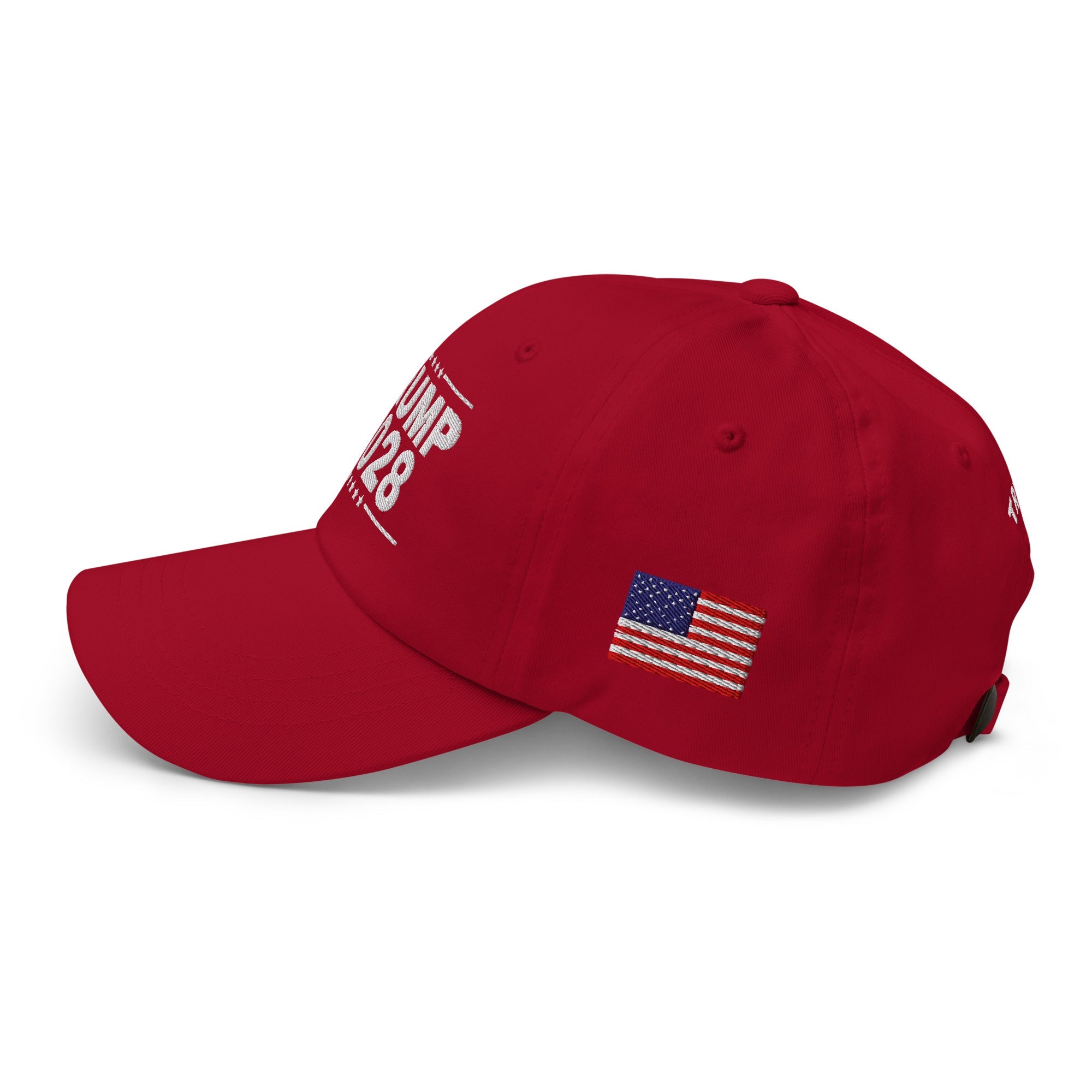 Exclusive: Trump 2028 Custom Embroidered Hat (4 - Sided Design) - PatriotDepot.com