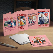Exclusive: Trump Valentines Greeting Card 5 - Pack (w/envelopes) - PatriotDepot.com