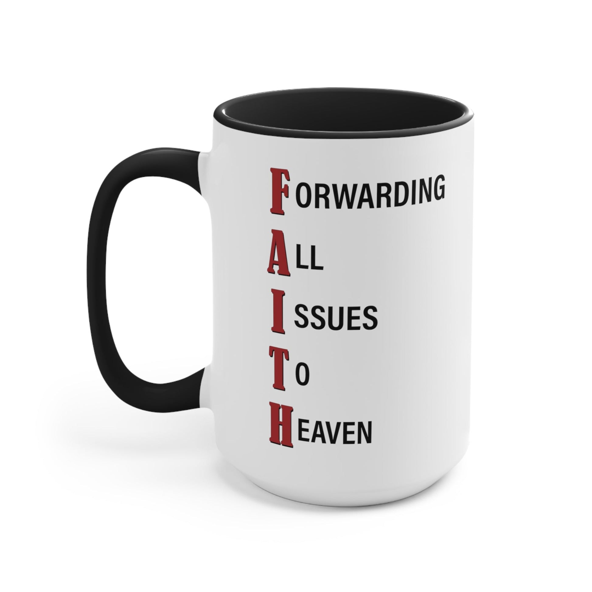 FAITH Mug (2 sizes, colors) - PatriotDepot.com