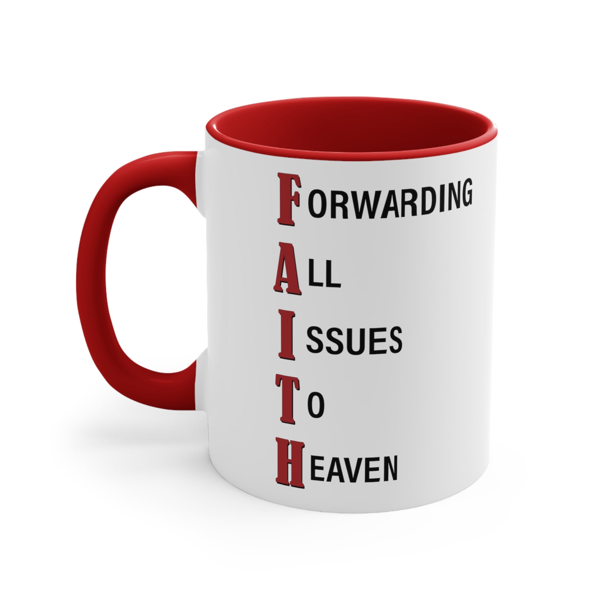 FAITH Mug (2 sizes, colors) - PatriotDepot.com
