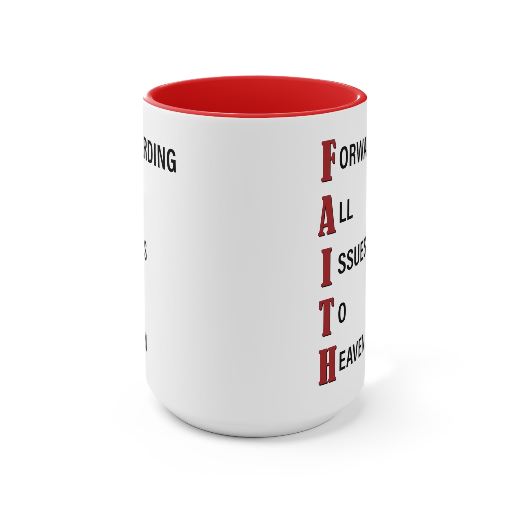 FAITH Mug (2 sizes, colors) - PatriotDepot.com