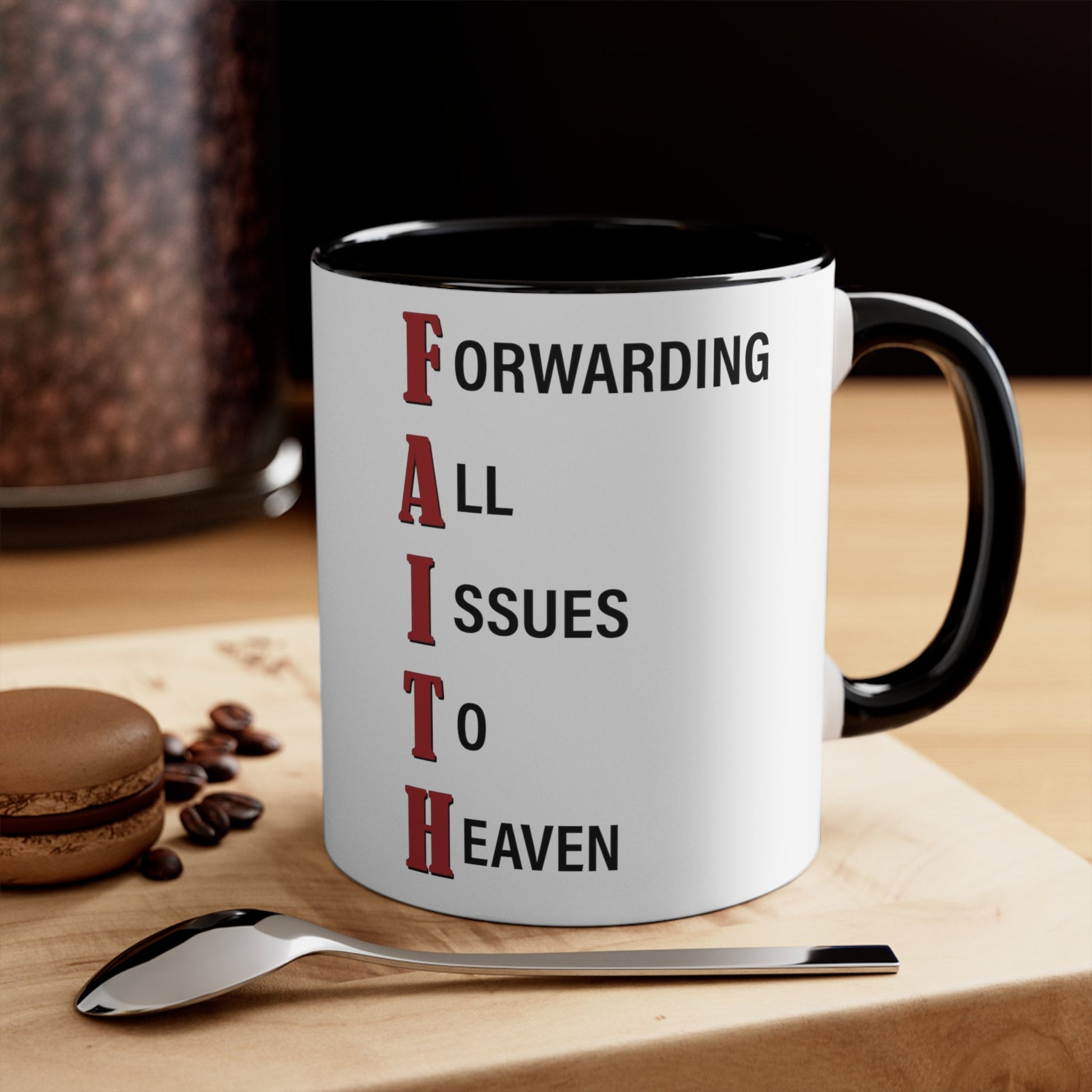 FAITH Mug (2 sizes, colors) - PatriotDepot.com