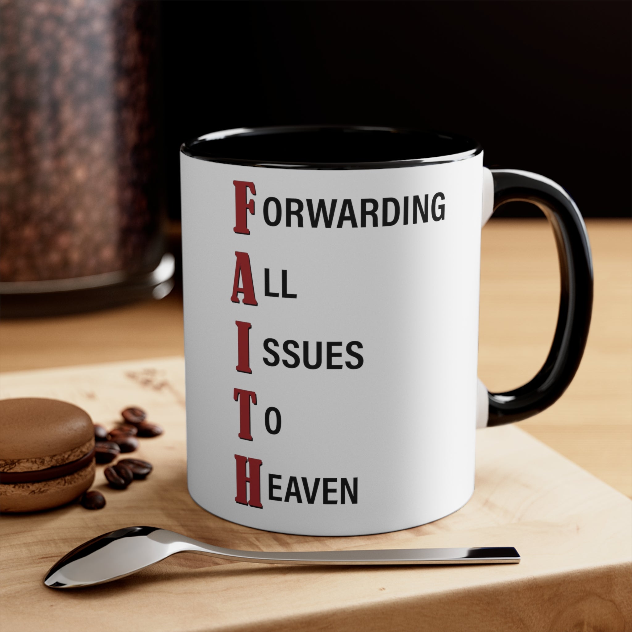 FAITH Mug (2 sizes, colors) - PatriotDepot.com