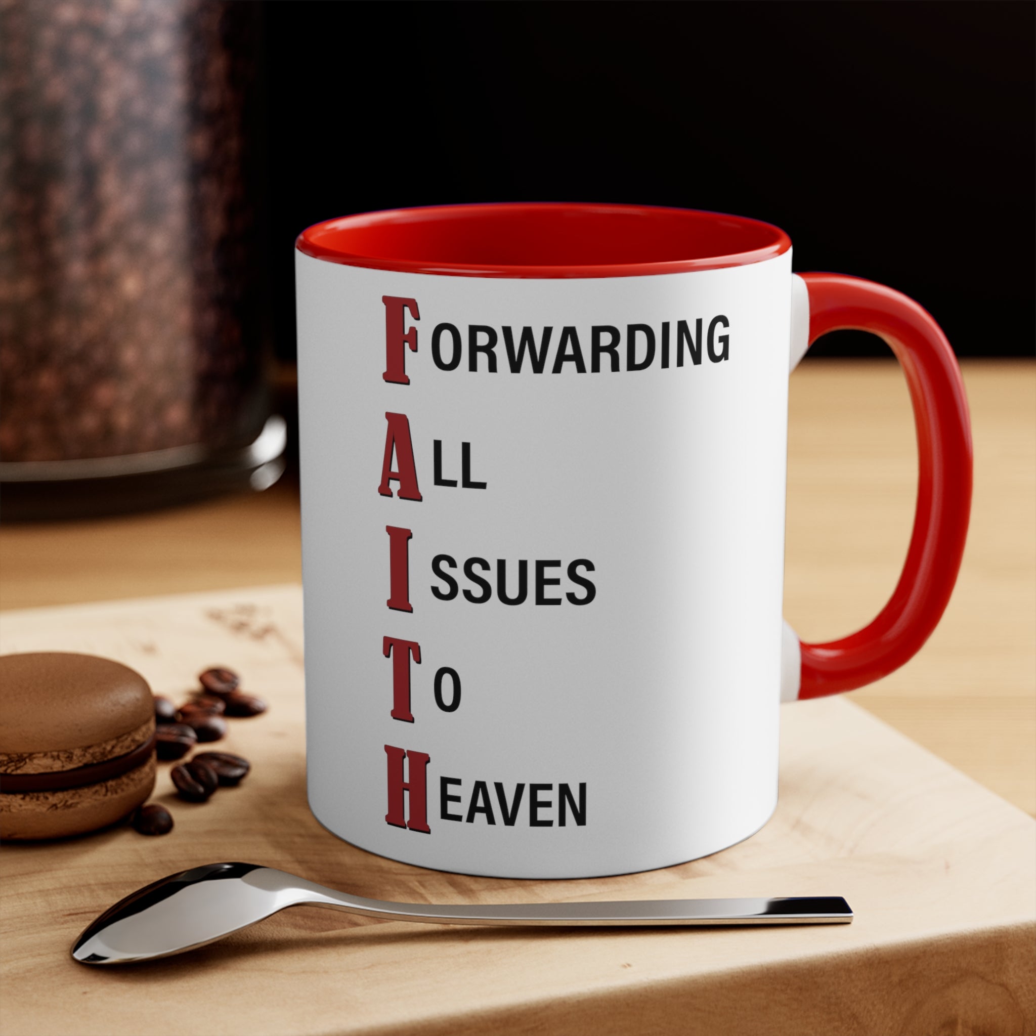 FAITH Mug (2 sizes, colors) - PatriotDepot.com