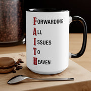 FAITH Mug (2 sizes, colors) - PatriotDepot.com