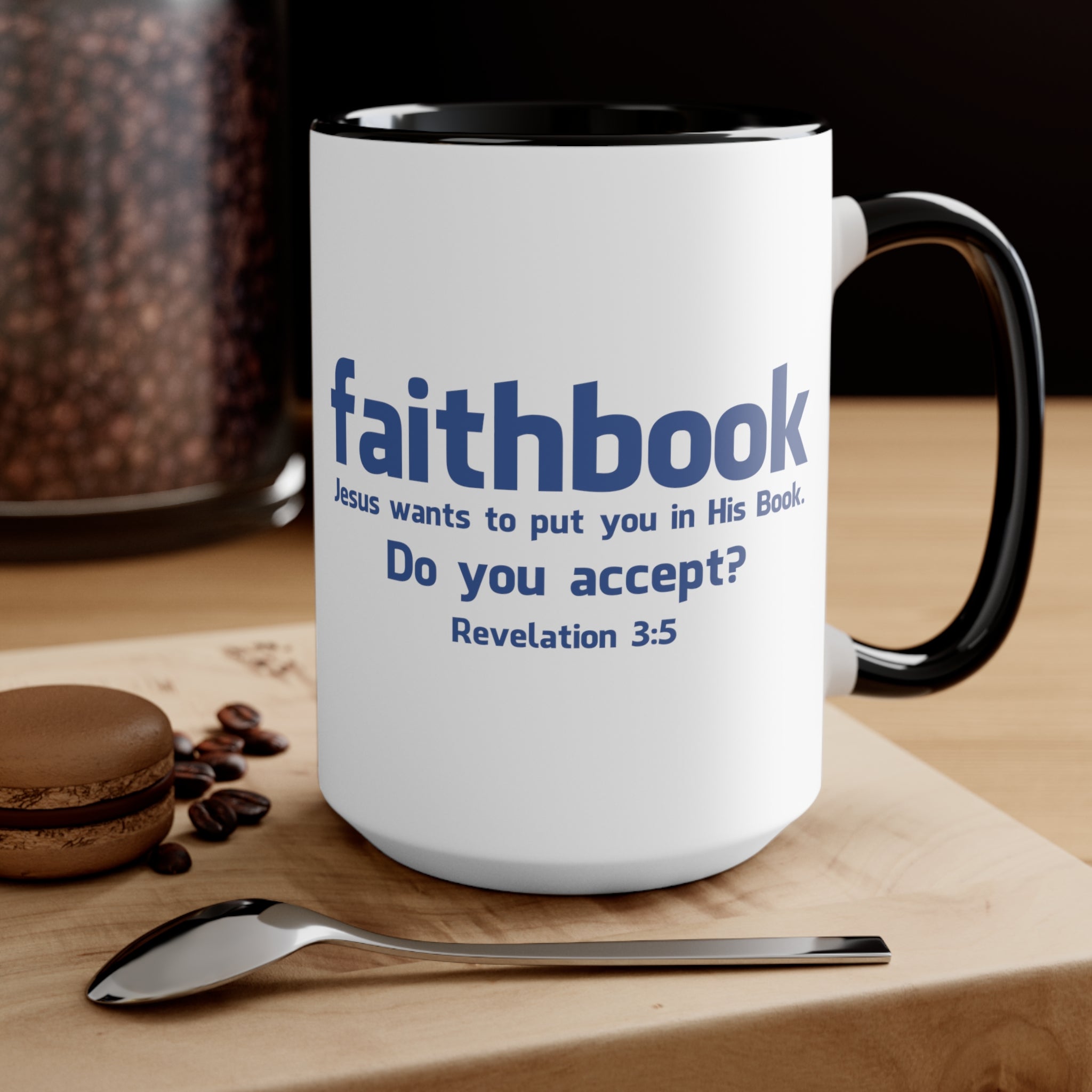 FaithBook Mug - PatriotDepot.com