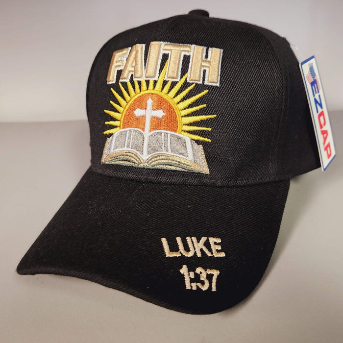 Faith Custom Embroidered Hat (Luke 1:27)