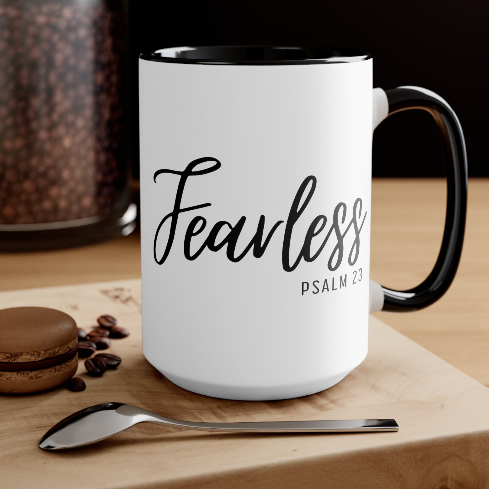 Fearless Psalm 23 Mug - PatriotDepot.com