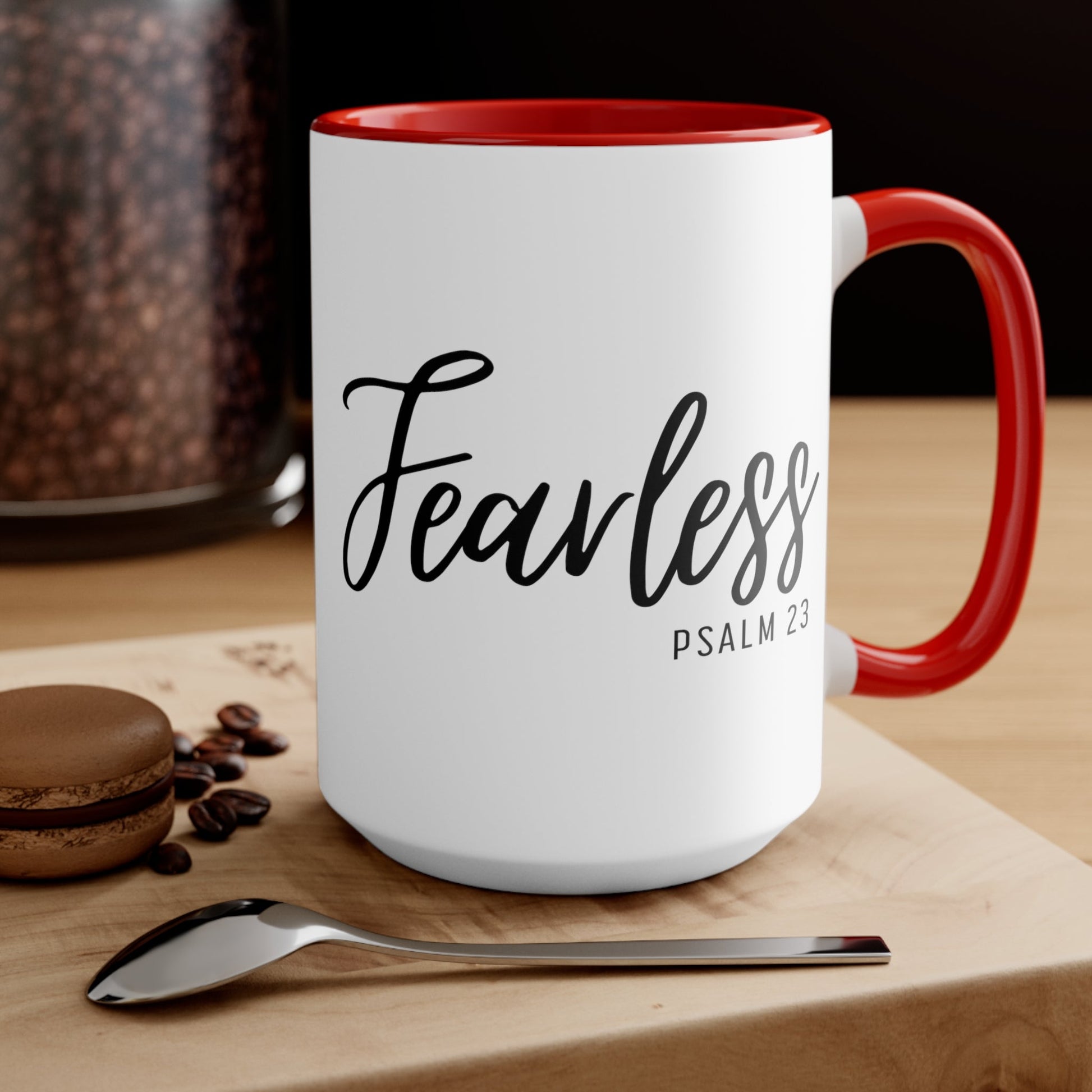 Fearless Psalm 23 Mug - PatriotDepot.com